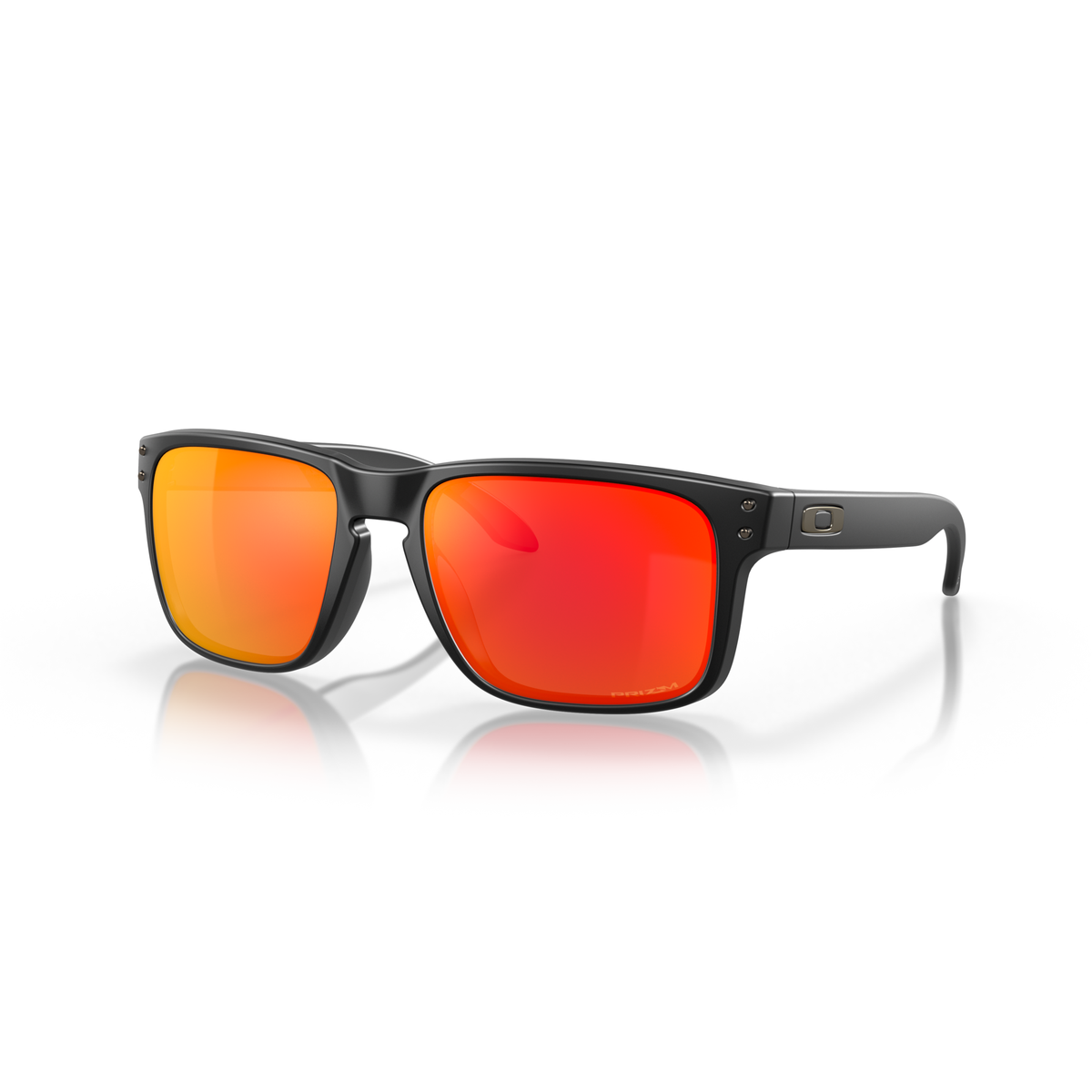 Oakley Holbrook Matte Black Frame with Prizm Ruby Lenses OO9102