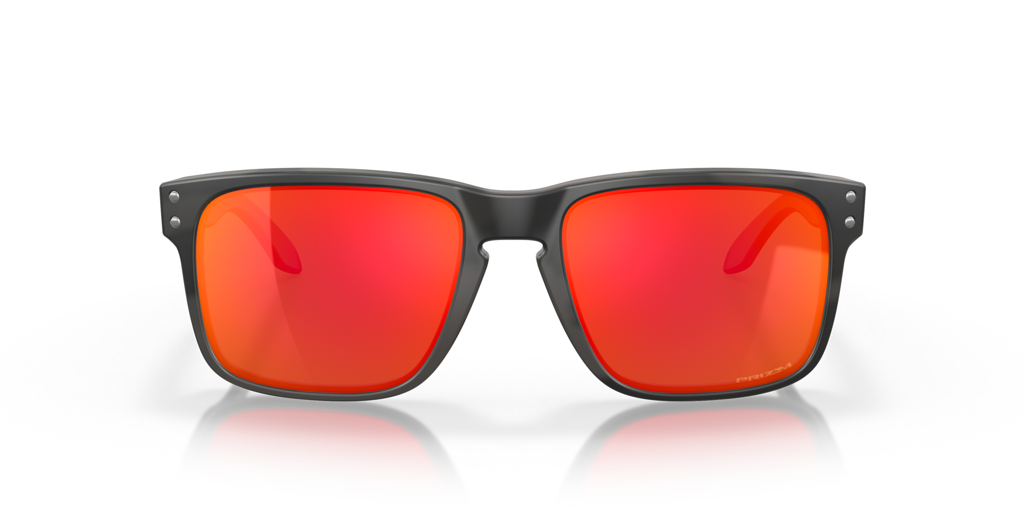 Oakley Holbrook Black Camo Frame with Prizm Ruby Lenses OO9102-E955