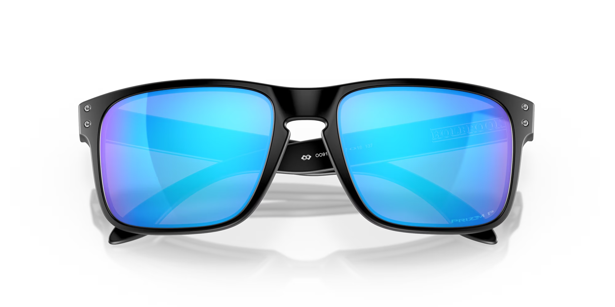 Oakley Holbrook Matte Black Frame with Prizm Sapphire Polarized Lenses 0OO9102-F055