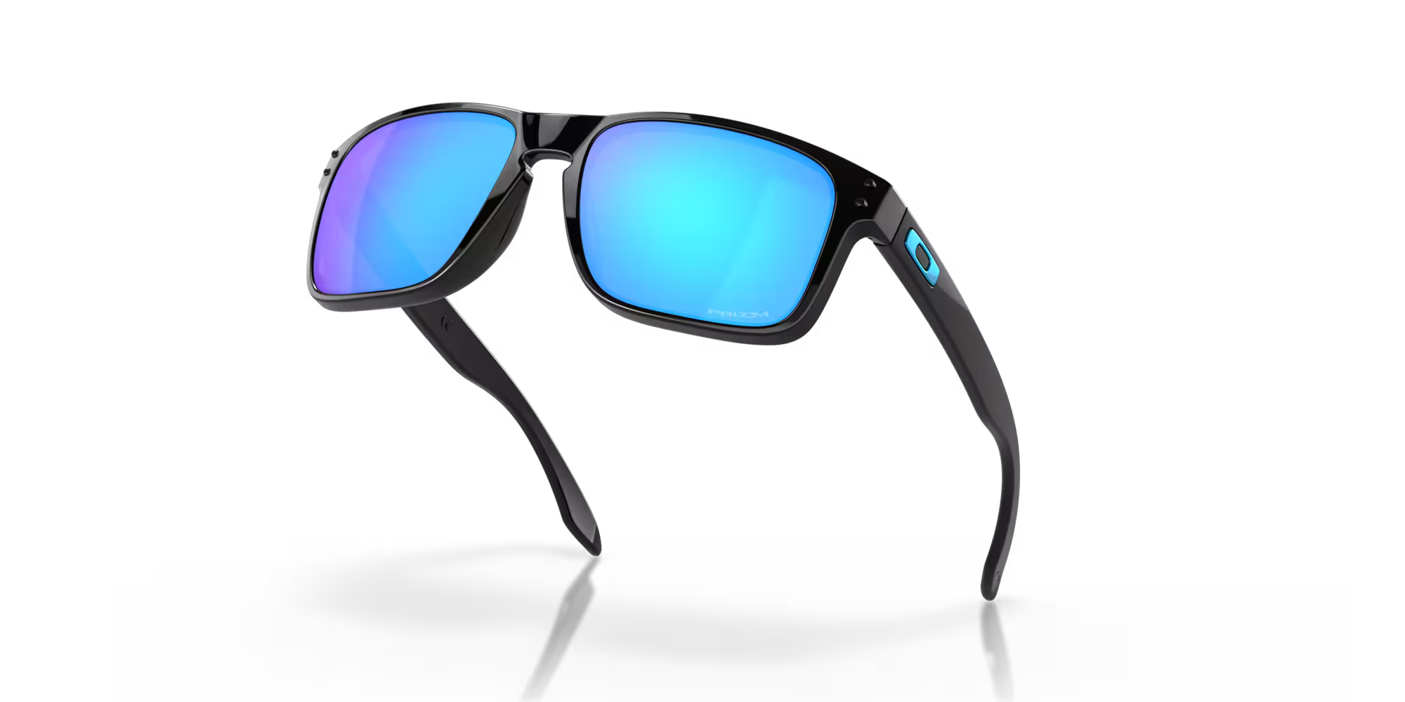 Oakley Holbrook Polished Black Frame with Prizm Sapphire Lenses OO9102-F555