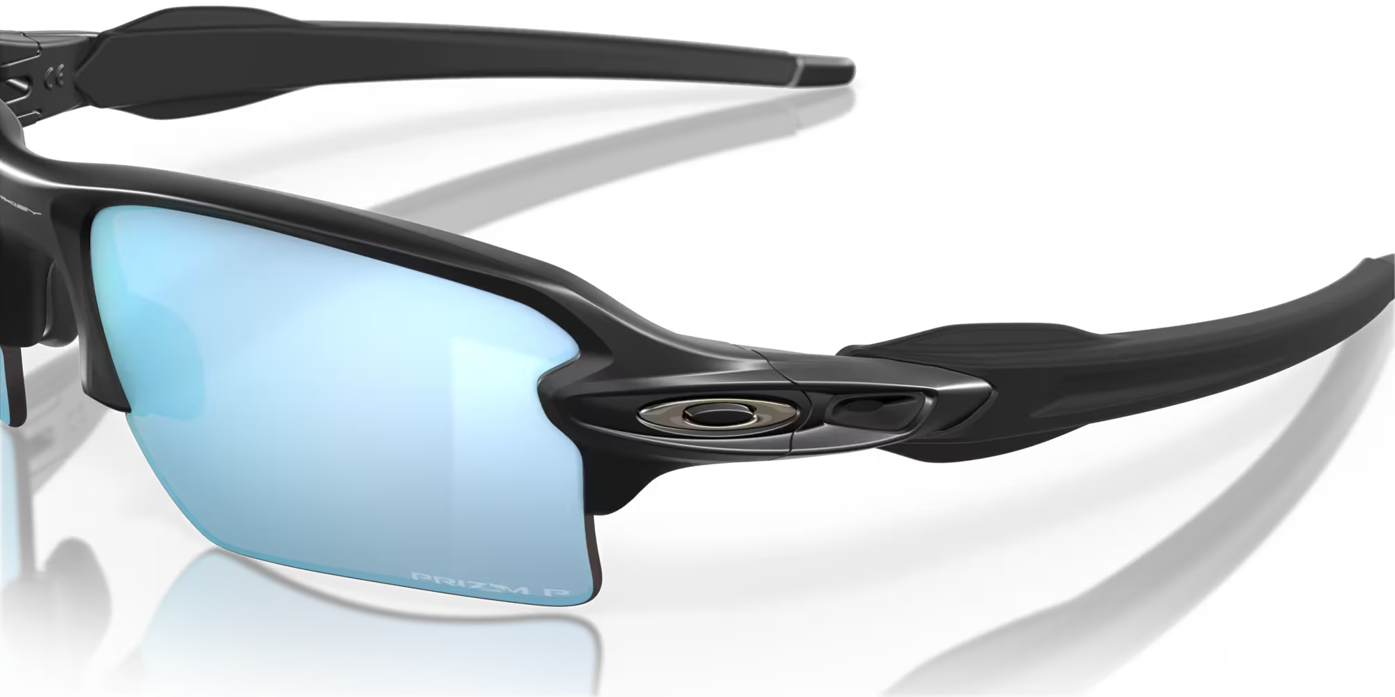 Oakley Flak 2.0 XL Matte Black Frame with Prizm Deep Water Polarized Lenses OO9188-58