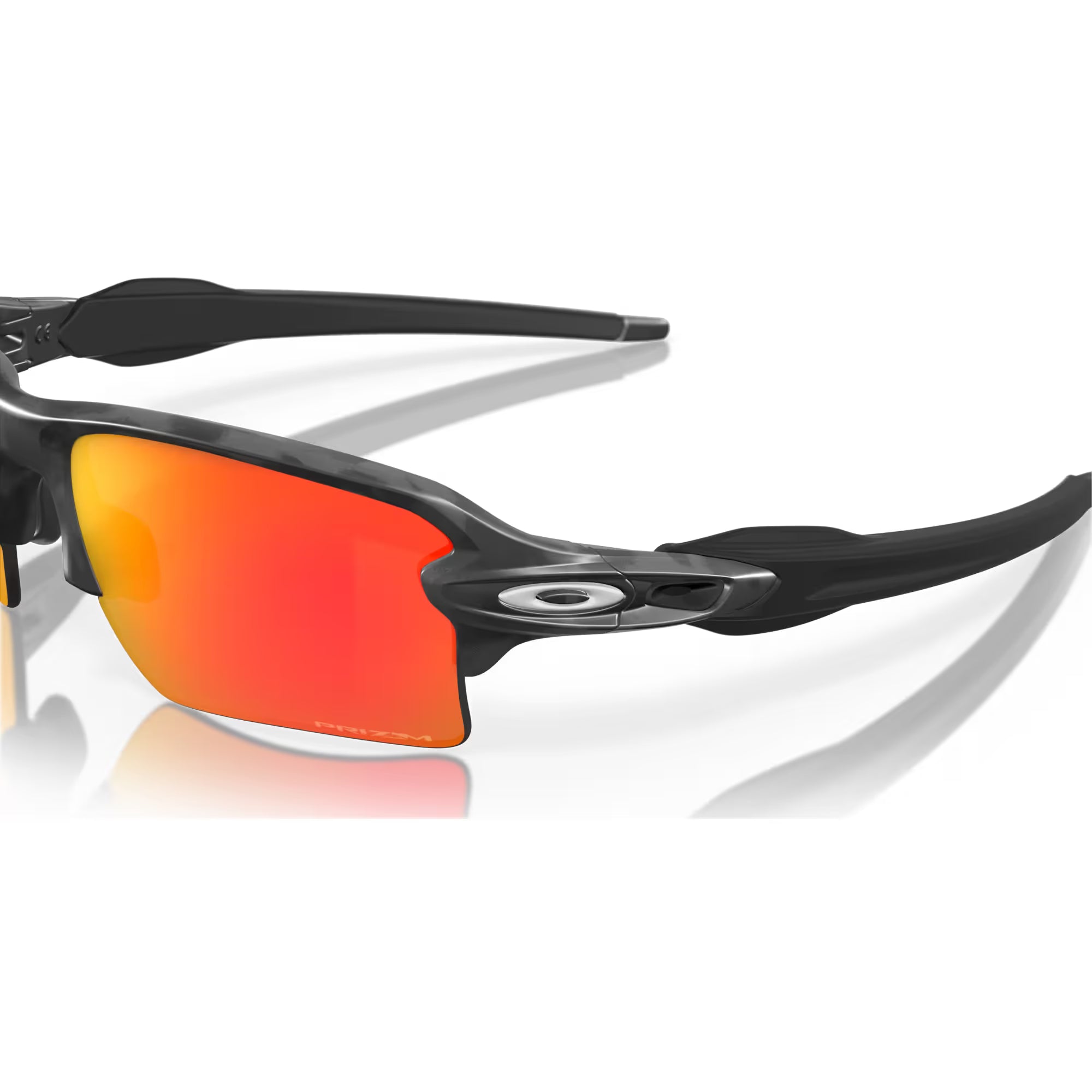 Oakley Flak 2.0 XL Black Camo Frame with Prizm Ruby Lenses OO9188-8659