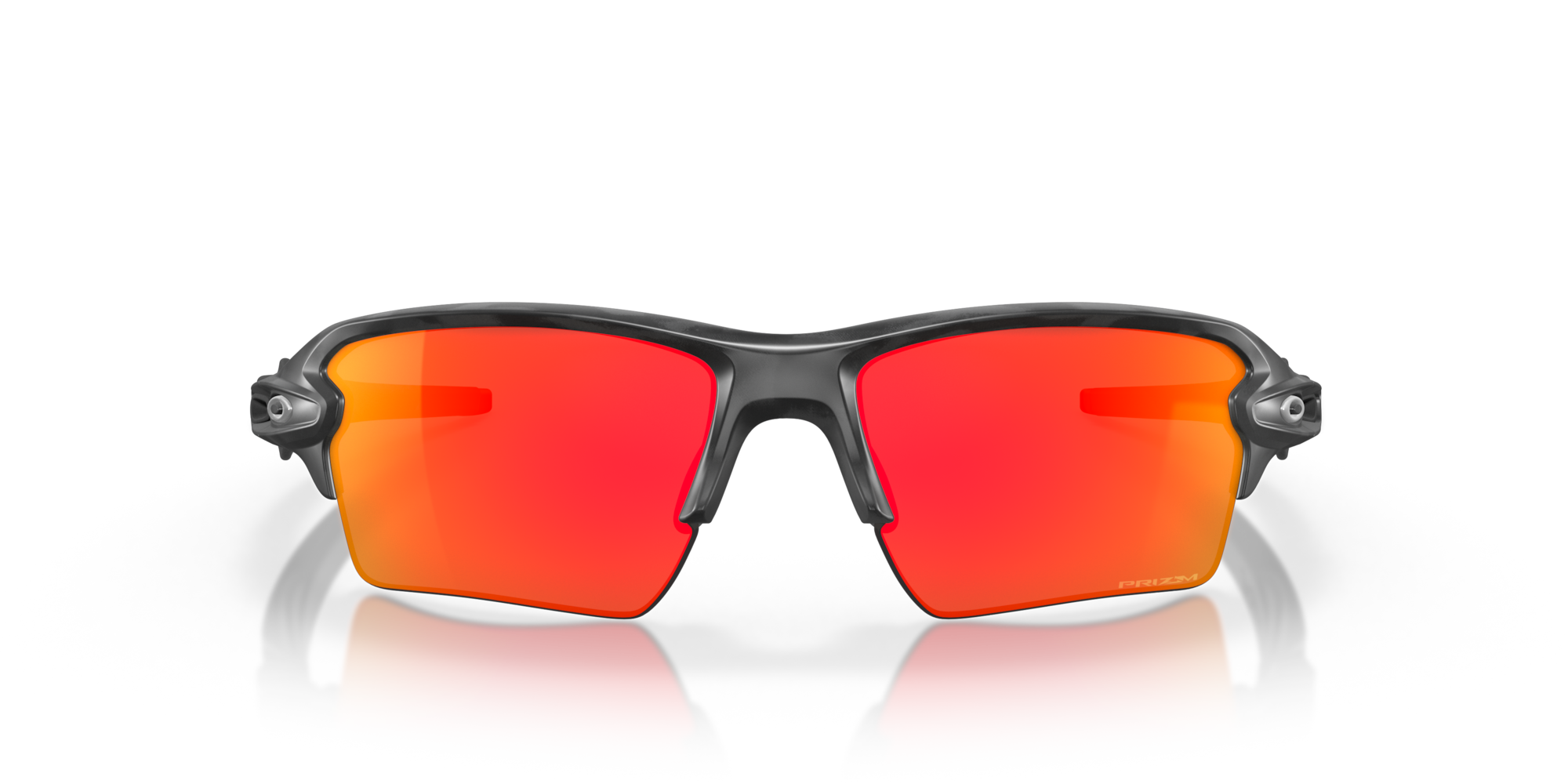 Oakley Flak 2.0 XL Black Camo Frame with Prizm Ruby Lenses OO9188-8659