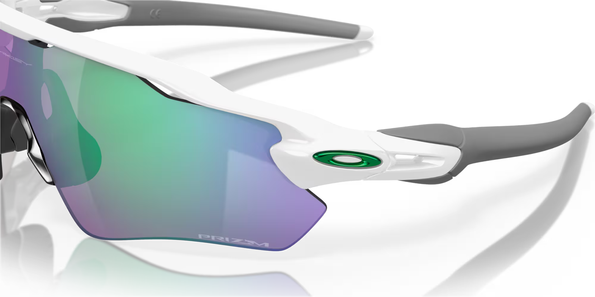 Oakley Radar EV Path Polished White Frame with Prizm Jade Lenses OO9208-7138