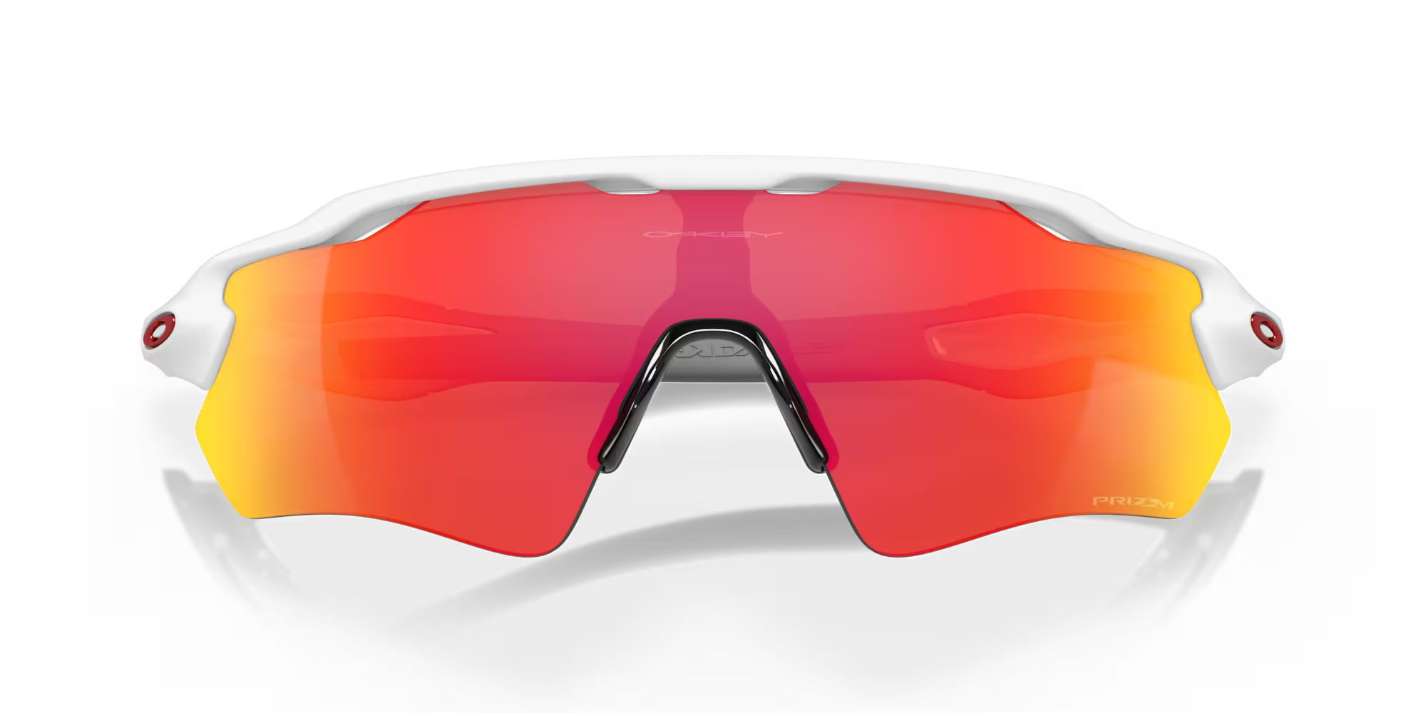 Oakley Radar EV Path Polished White Frame with Prizm Ruby Lenses OO9208-7238