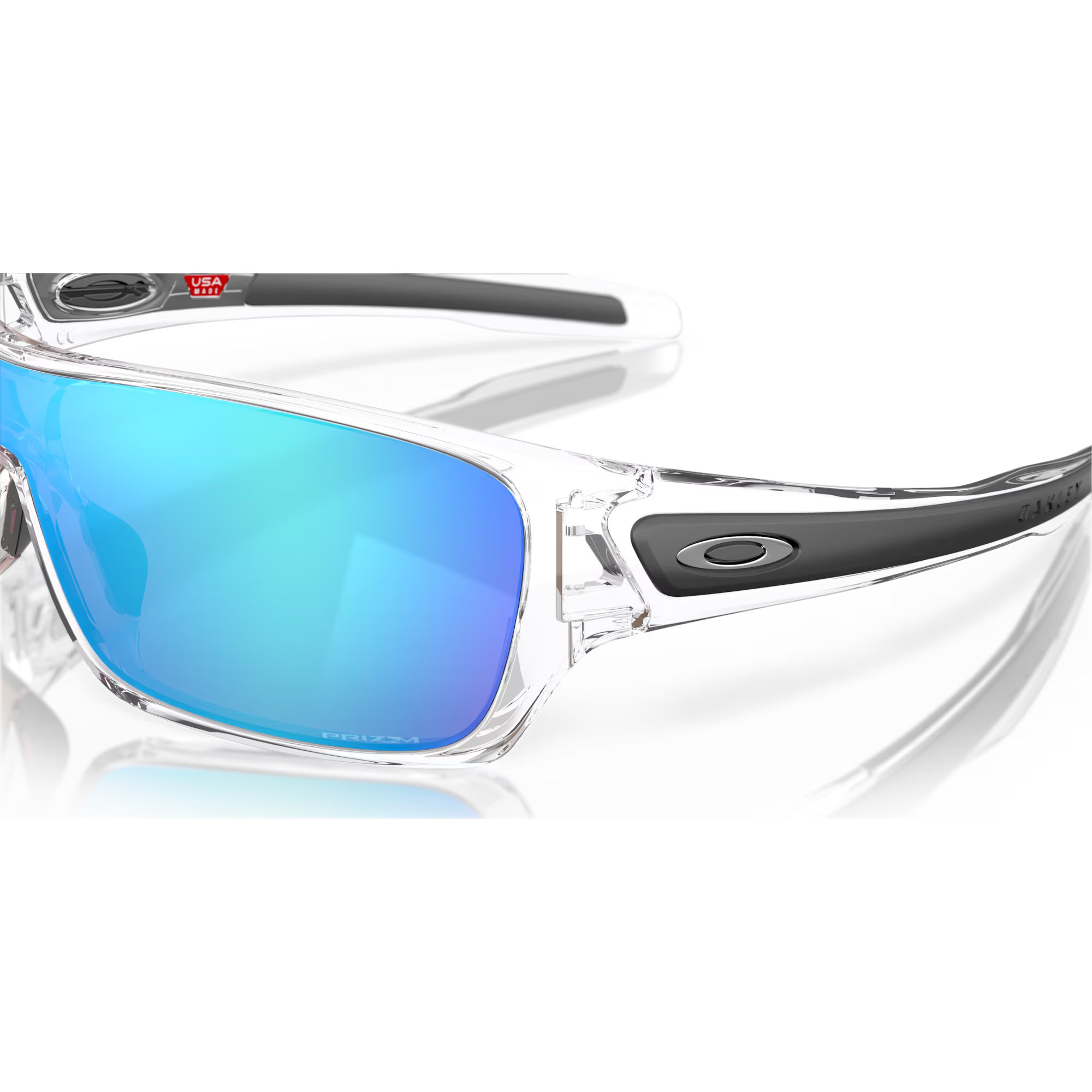 Oakley Turbine Rotor Sunglasses with Clear Frame and Sapphire Lenses 0OO9307-93072932