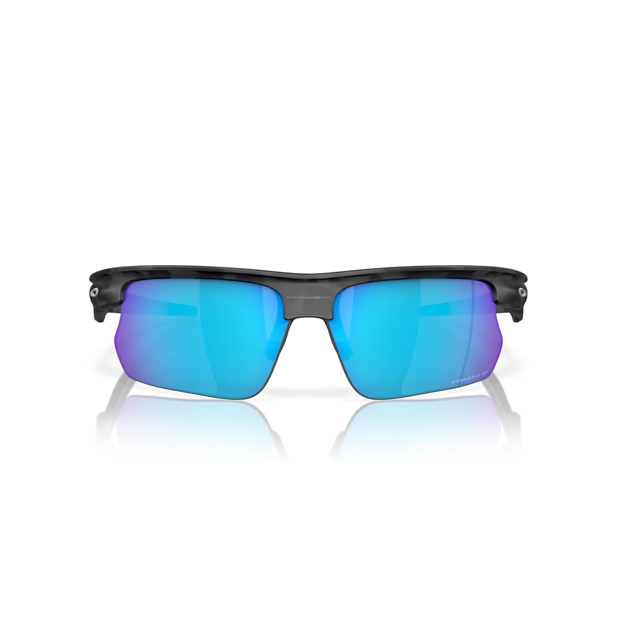 Men's Oakley BiSphaera Matte Gray Camo Frame with Prizm Sapphire Polarized Lenses 0OO9400-568