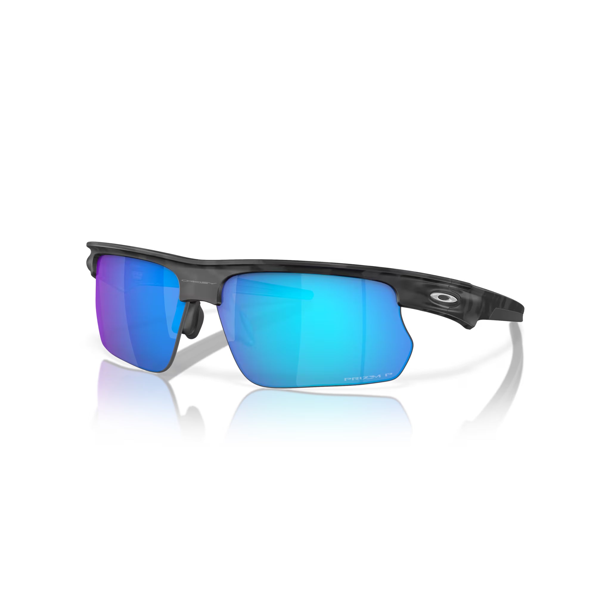 Men's Oakley BiSphaera Matte Gray Camo Frame with Prizm Sapphire Polarized Lenses 0OO9400-568