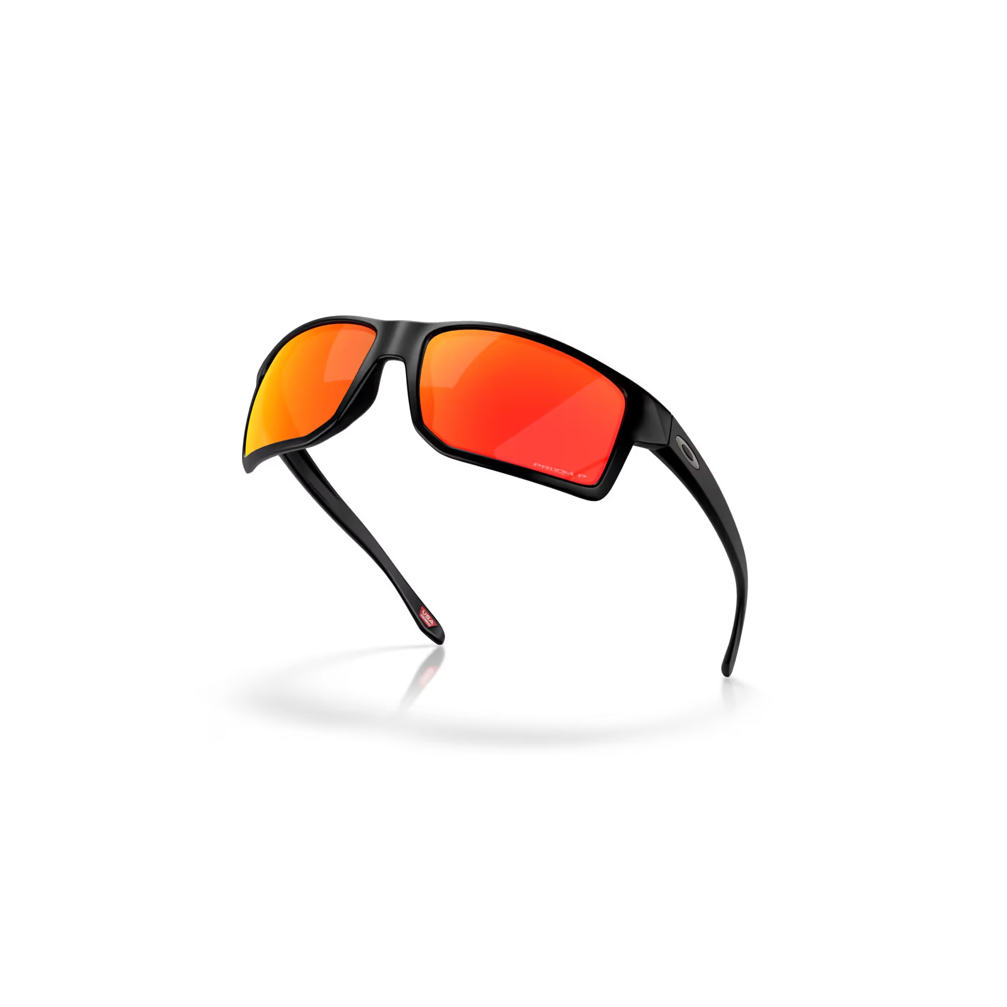 Oakley Gibston XL Matte Black Frame with Prizm Ruby Polarized Lenses 0OO9470-662