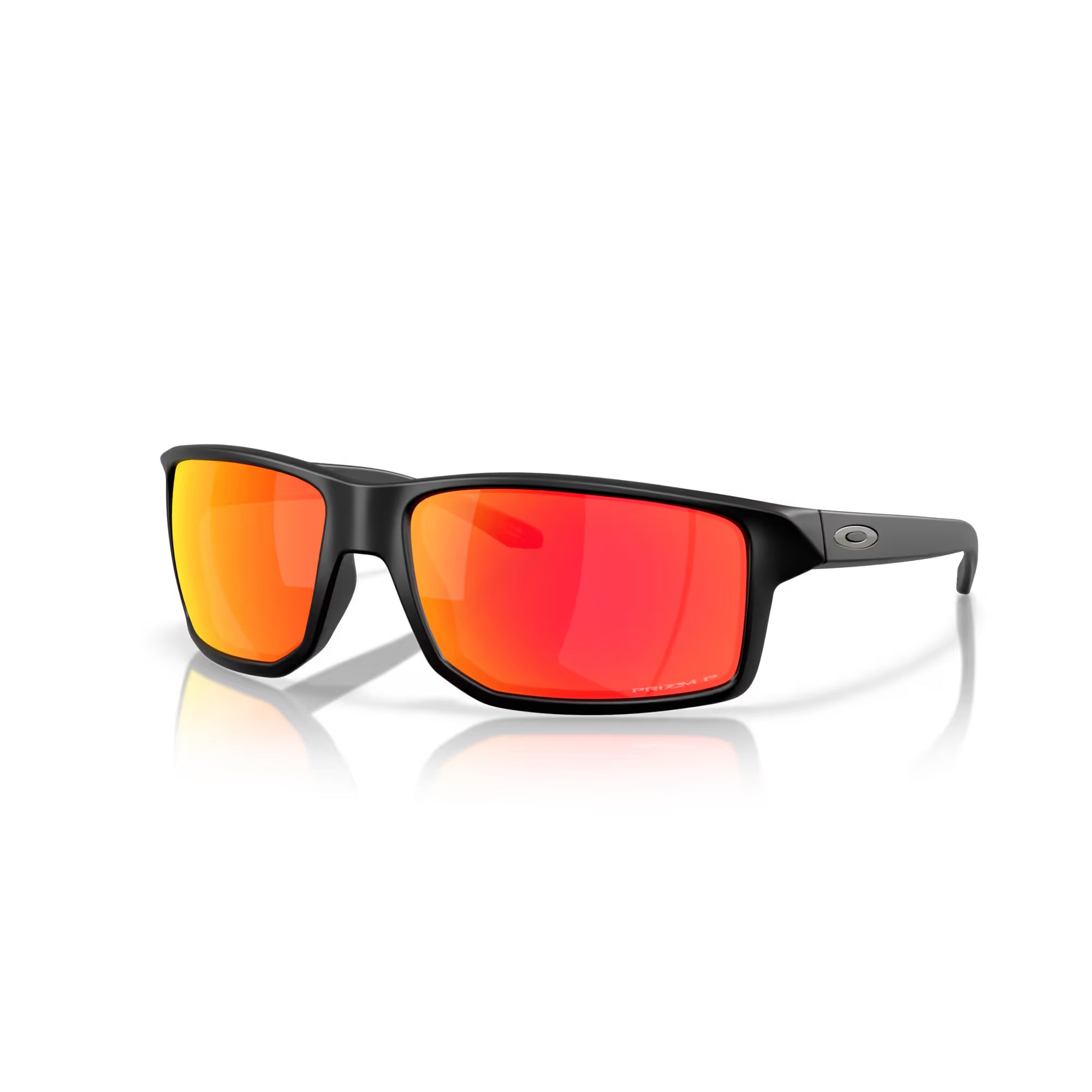 Oakley Gibston XL Matte Black Frame with Prizm Ruby Polarized Lenses 0OO9470-662