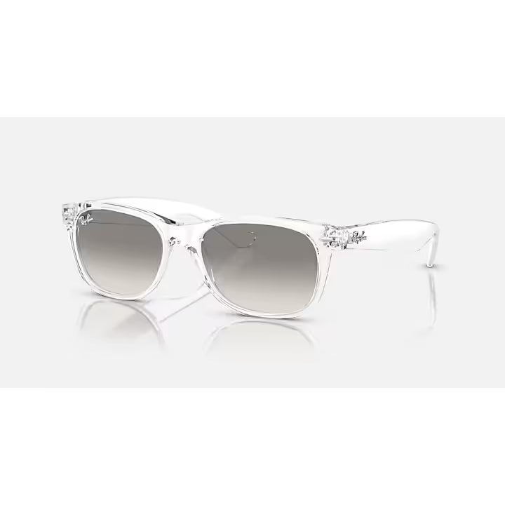 Ray-Ban Clear Gray New Wayfarer Classic Glasses 0RB2132-677432