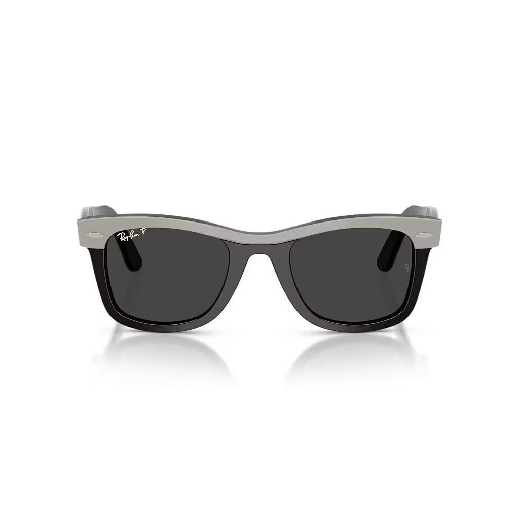 Ray-Ban Black and Gray Frame Sunglasses RB2240-1442/48
