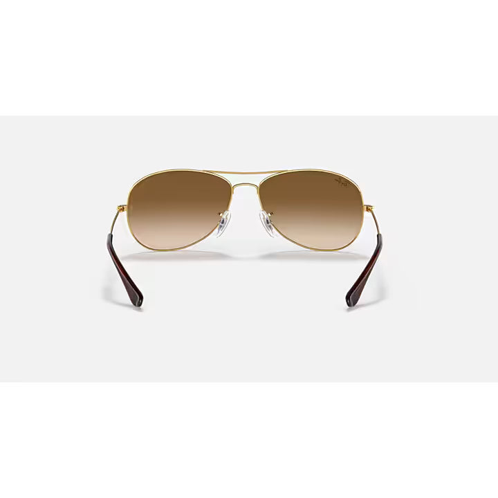 Ray-Ban Arista Gold Cockpit Sunglasses 0RB3362-001/51