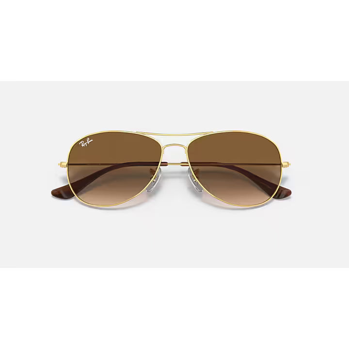 Ray-Ban Arista Gold Cockpit Sunglasses 0RB3362-001/51