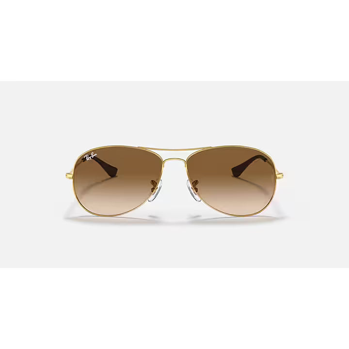 Ray-Ban Arista Gold Cockpit Sunglasses 0RB3362-001/51