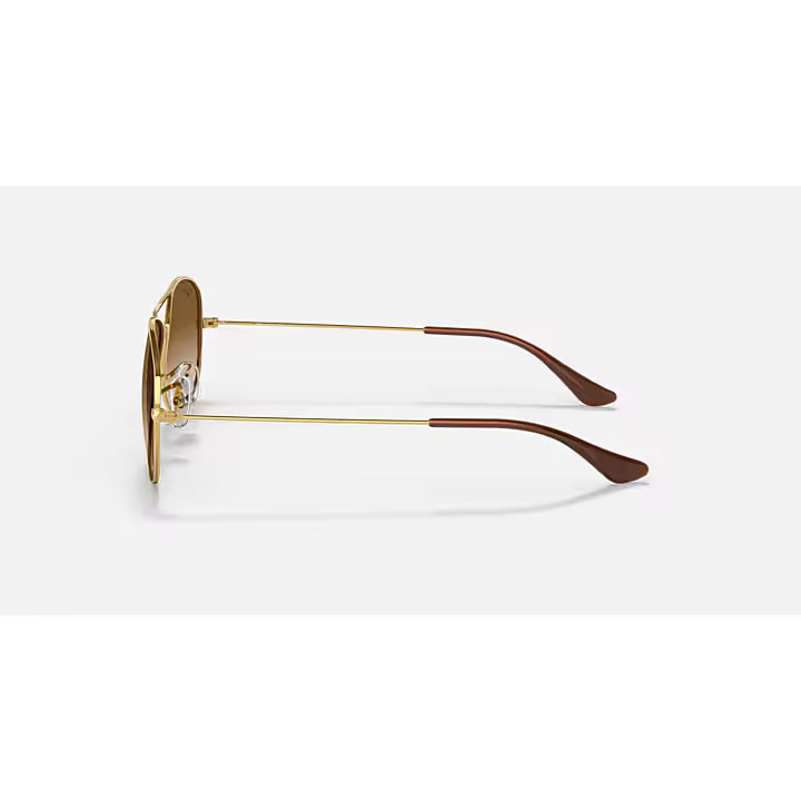 Ray-Ban Arista Gold Cockpit Sunglasses 0RB3362-001/51