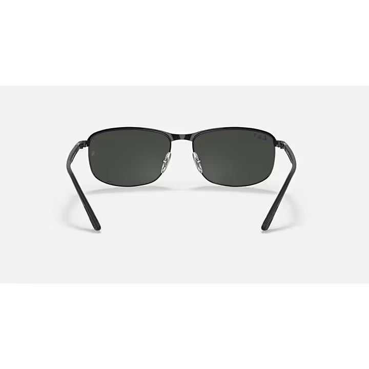 Ray-Ban Matte Black with Dark Gray Chromance Sunglasses RB3671CH-186