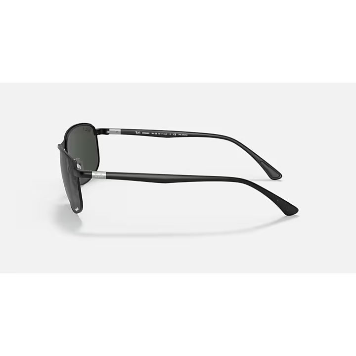 Ray-Ban Matte Black with Dark Gray Chromance Sunglasses RB3671CH-186