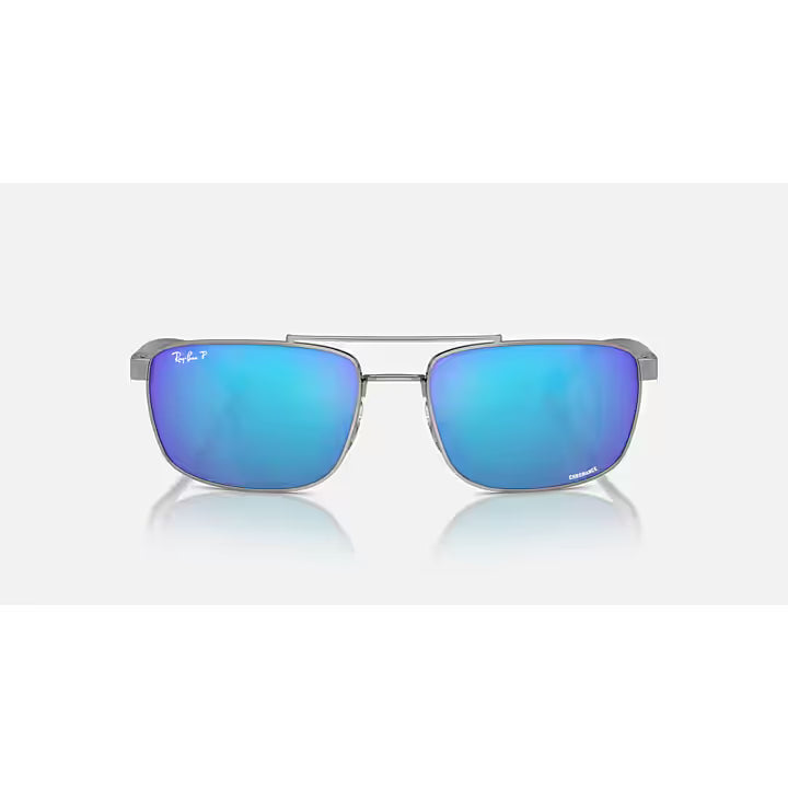 Ray-Ban Blue lens and Gray Frame Chromance Sunglasses RB3737CH-004