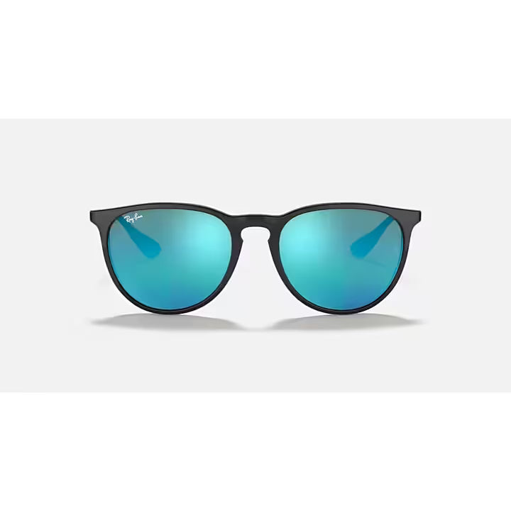 Ray-Ban Polished Black with Blue Mirror Erika Color Mix Sunglasses 0RB4171-601/5554