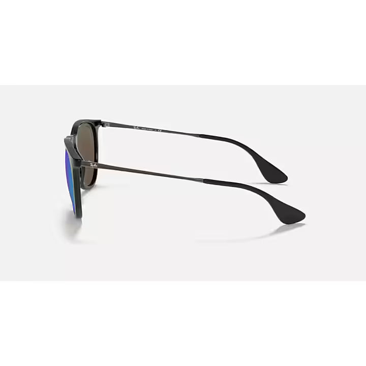 Ray-Ban Polished Black with Blue Mirror Erika Color Mix Sunglasses 0RB4171-601/5554