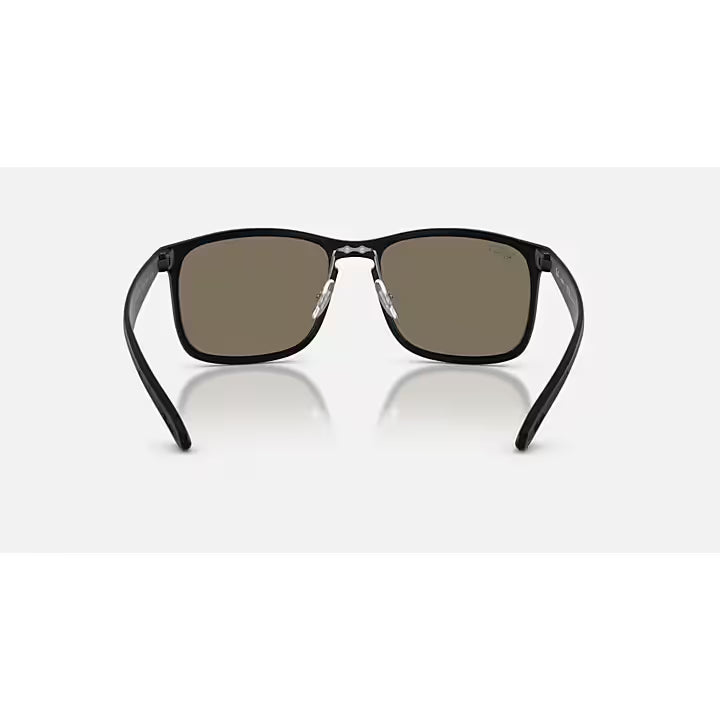 Ray-Ban Matte Black and Gray Chromance Lens Sunglasses RB4264-601
