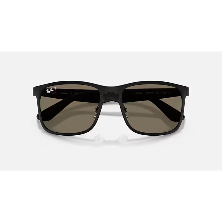 Ray-Ban Matte Black and Gray Chromance Lens Sunglasses RB4264-601