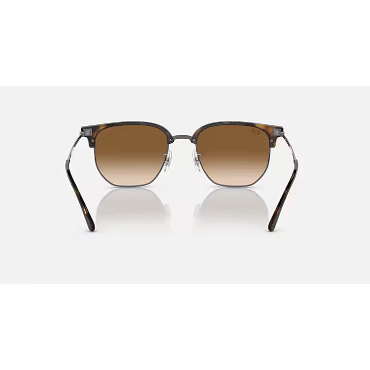 Ray-Ban Brown New Clubmaster Sunglasses 0RB4416-710