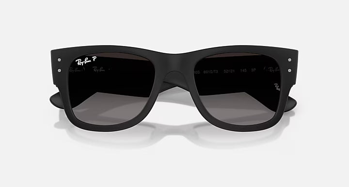 Ray-Ban Black Mega Wayfarer Liteforce Sunglasses 0RB4840S-601ST350