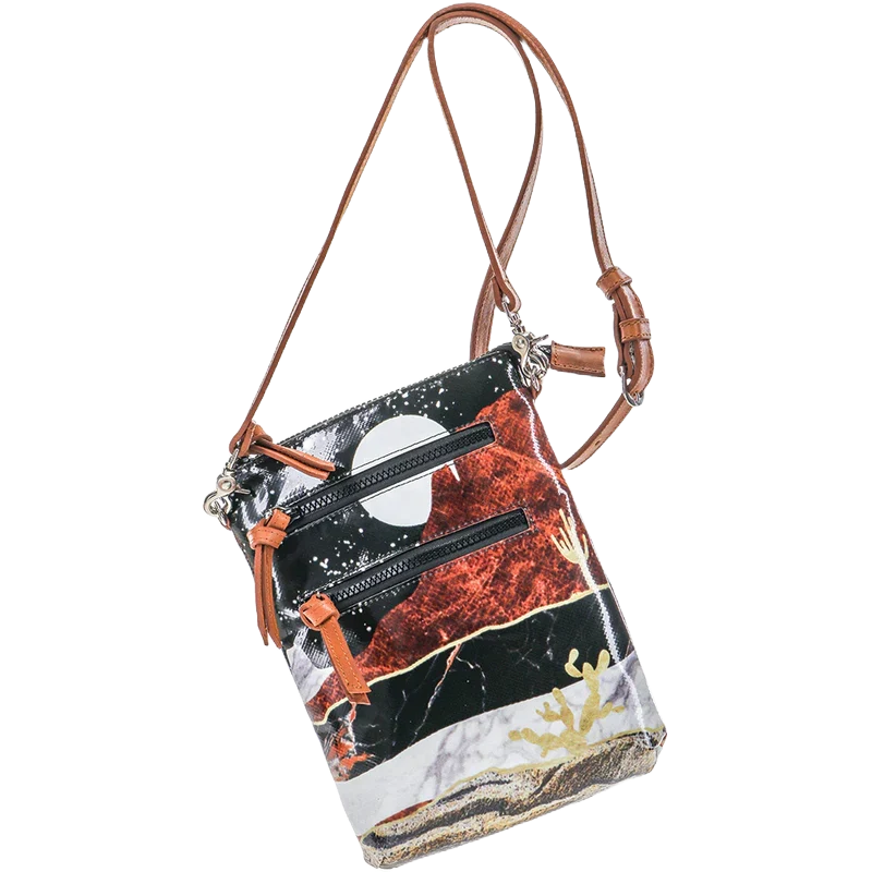 Women's Hooey Crossbody Purse HCB002-BKBR - Crazy House Western Wear