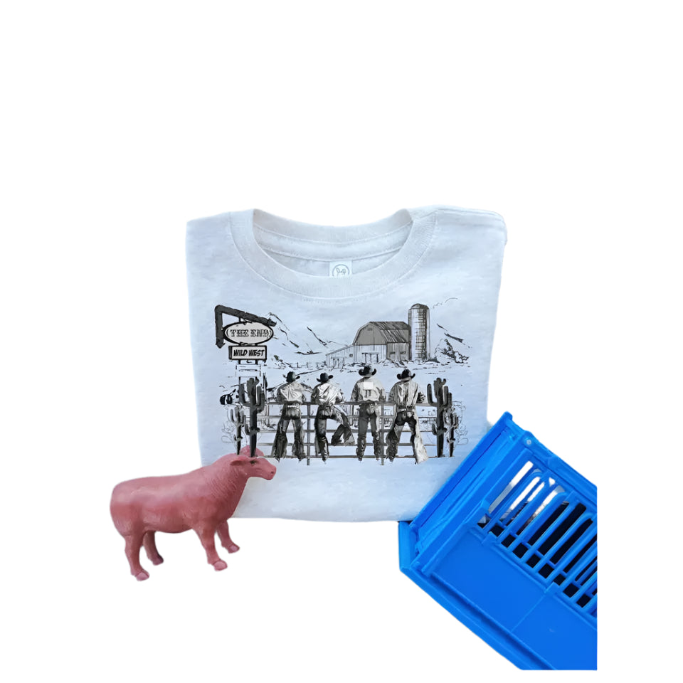 Kid's Faire T-shirt Long Live Cowboys - Crazy House Western Wear