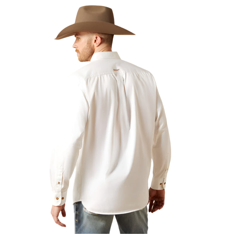 Men's Ariat Solid Twill Classic Fit Shirt 10000503 - Crazy House Western Wear