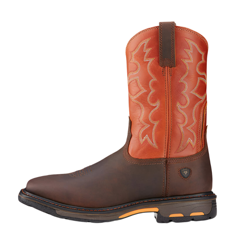 Men's Ariat WorkHog Wide Square Toe Work Boot 11" 10005888 - Crazy House Western Wear