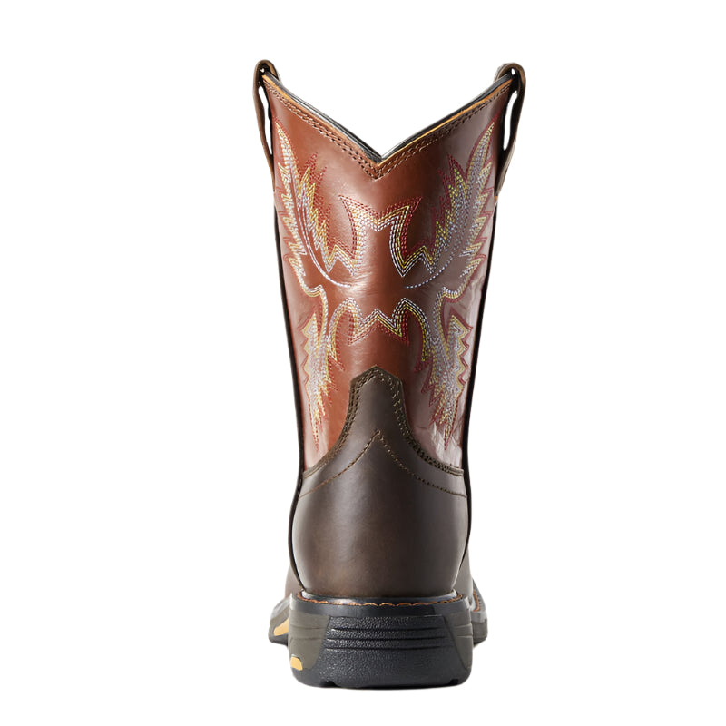 Kid's Ariat Work Hog Wide Square Toe Boot 10007837 - Crazy House Western Wear