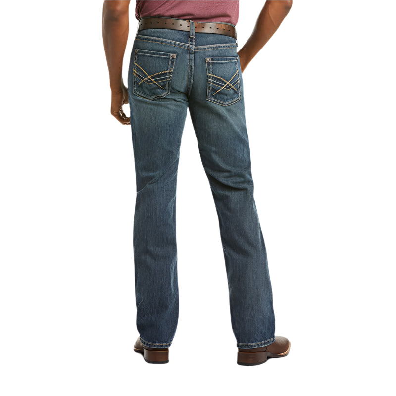 Men's Ariat M5 Slim Deadrun Stackable Straight Leg Jean 10010842 - Crazy House Western Wear