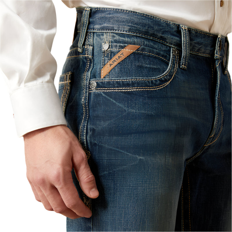 Men's Ariat M4 Low Rise Boundary Boot Cut Jean 10012136 - Crazy House Western Wear