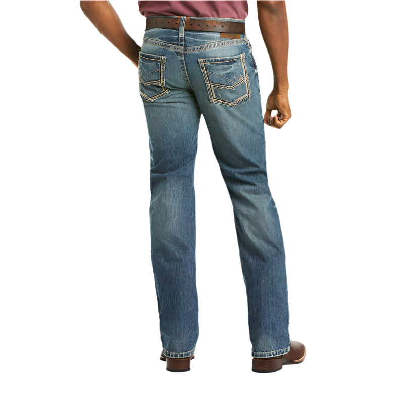 Men's Ariat M5 Slim Gambler Stackable Straight Leg Jean 10012703 - Crazy House Western Wear