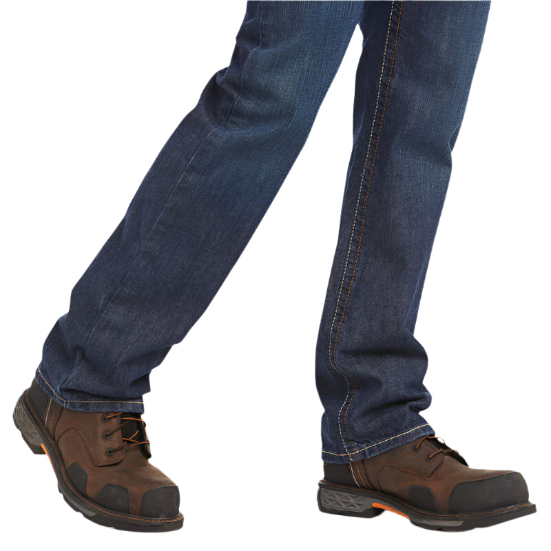 Men's Ariat FR M5 Straight Basic Stackable Straight Leg Jean 10015166 - Crazy House Western Wear