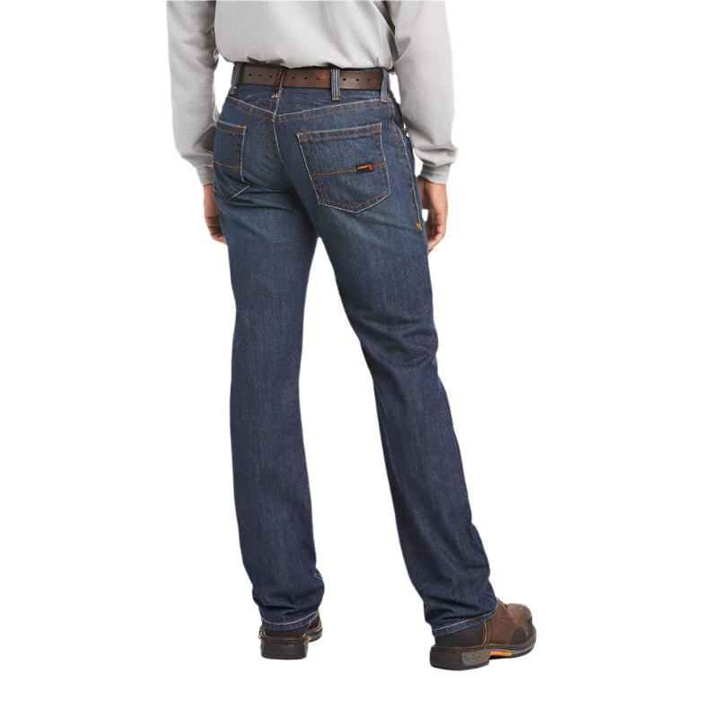 Men's Ariat FR M5 Straight Basic Stackable Straight Leg Jean 10015166 - Crazy House Western Wear