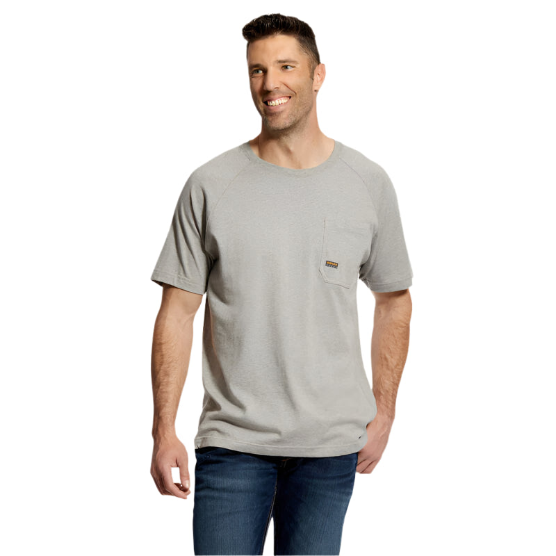 Men's Ariat Rebar Cotton Strong T-Shirt 10025373 - Crazy House Western Wear