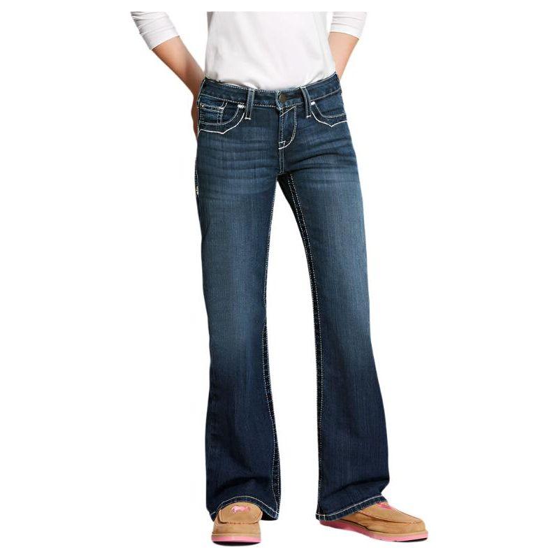 Girl's Ariat Entwined Boot Cut Jean 10025984 - Crazy House Western Wear