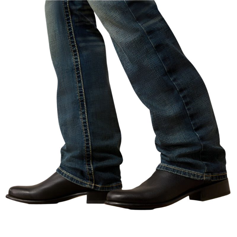 Men's Ariat M5 Slim Stretch Adkins Stackable Straight Leg Jean 10030275 - Crazy House Western Wear