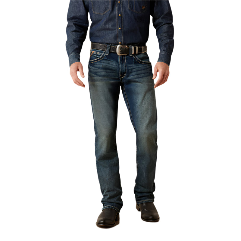 Men's Ariat M5 Slim Stretch Adkins Stackable Straight Leg Jean 10030275 - Crazy House Western Wear