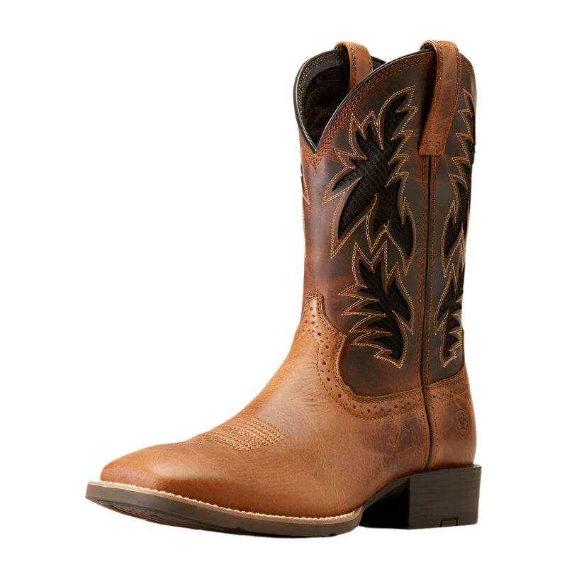 Men's Ariat Sport Cool VentTEK Cowboy Boot 11" 10031446 - Crazy House Western Wear