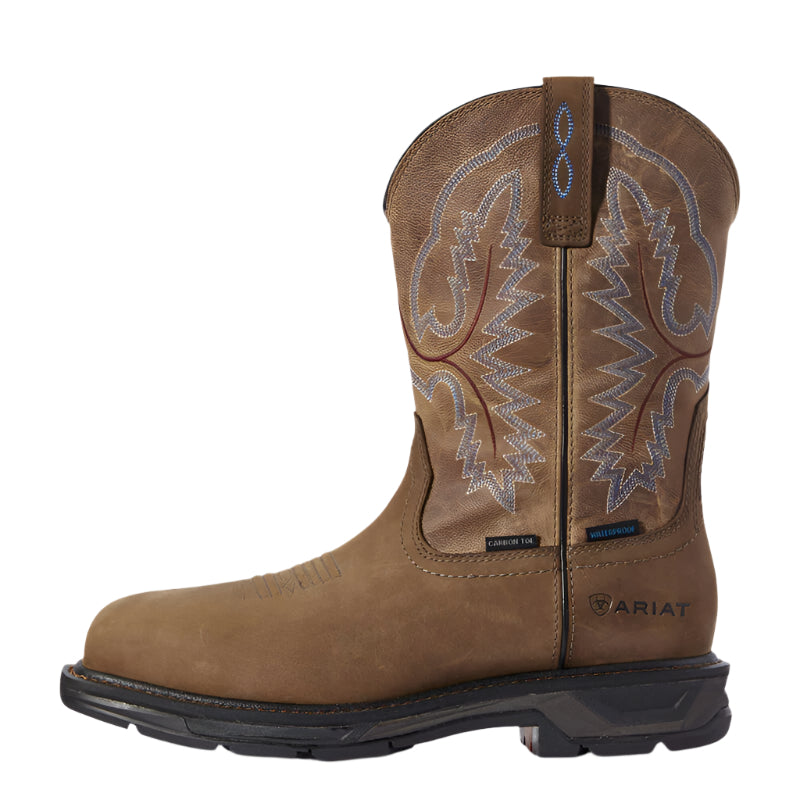 Men's Ariat WorkHog XT Waterproof Carbon Toe Work Boot 11" 10031483 - Crazy House Western Wear