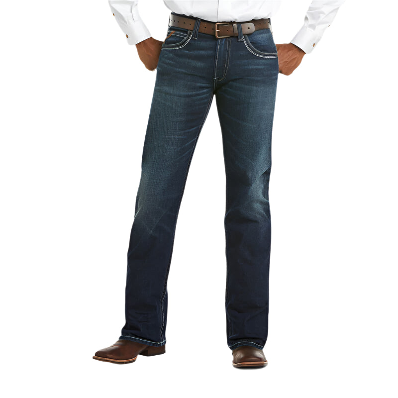 Men's Ariat M5 Slim Stretch Coltrane Stackable Straight Leg Jean 10032088 - Crazy House Western Wear
