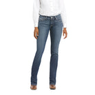 Women's Ariat R.E.A.L. Mid Rise Arrow Gianna Straight Jean 10034655 - Crazy House Western Wear