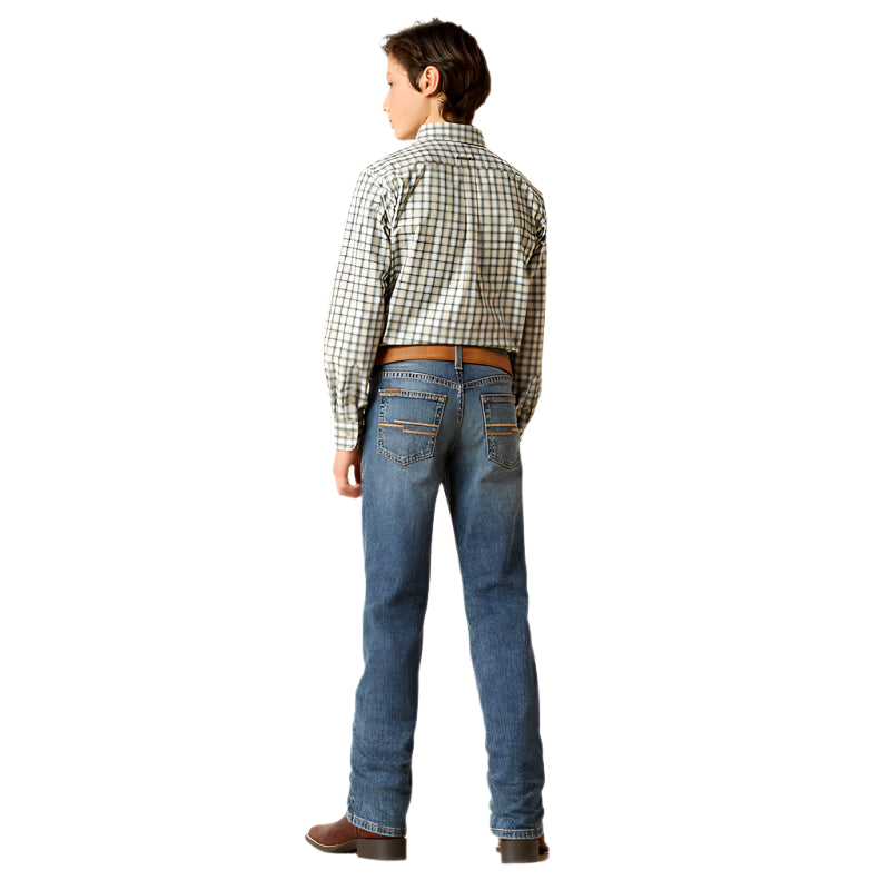 Boy's Ariat B5 Slim Paul Straight Jean 10045383 - Crazy House Western Wear