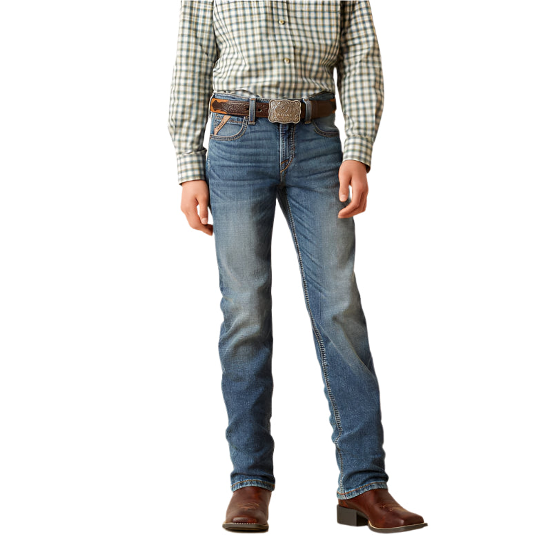 Boy's Ariat B5 Slim Paul Straight Jean 10045383 - Crazy House Western Wear