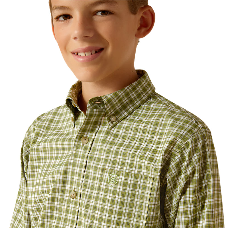 Boy's Ariat Pro Series Eilad Classic Fit Shirt 10051413 - Crazy House Western Wear